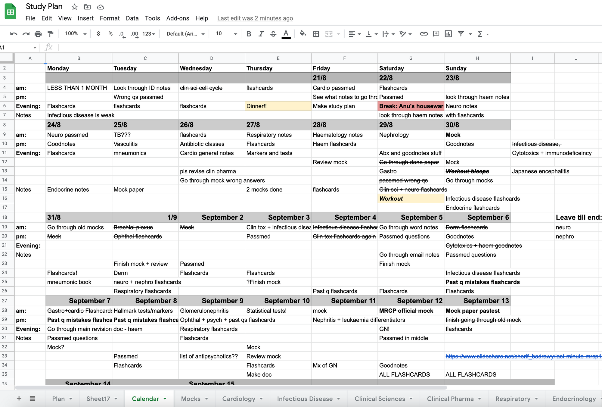 How I ranked top 10% in MRCP Part 1: Study Methods and Resources